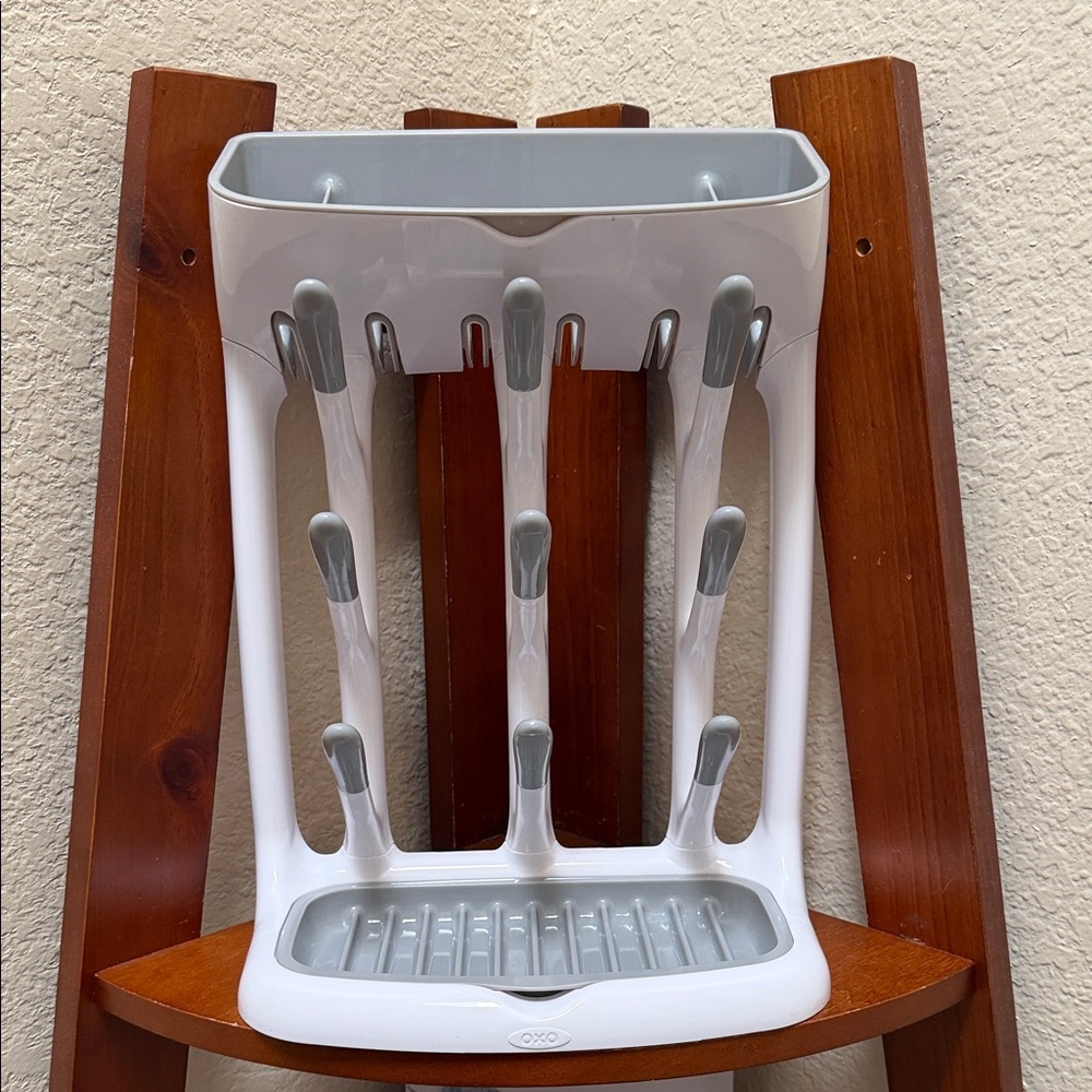 🔹OXO TOT Space Saving Drying Rack…